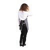 Whites Chefs Clothing Whites V Neck Service Apron Charcoal