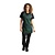 Whites Chefs Clothing Whites V Neck Service Apron Green