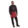 Whites Chefs Clothing Whites Short Bistro Apron Burgundy