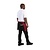 Whites Chefs Clothing Whites Short Bistro Apron Burgundy