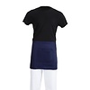 Whites Chefs Clothing Krótki fartuch granatowy