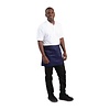 Whites Chefs Clothing Krótki fartuch granatowy