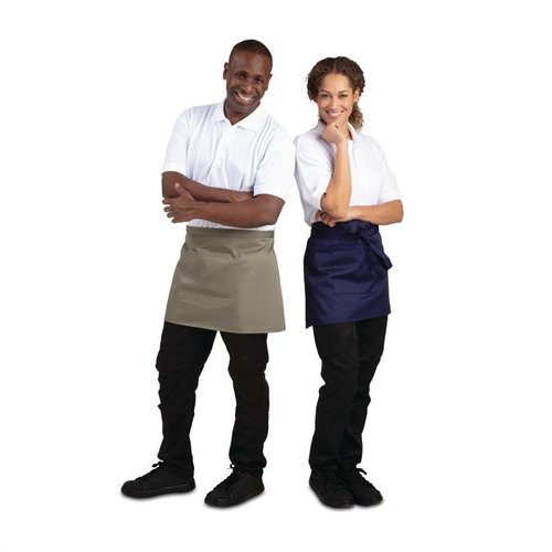 Whites Chefs Clothing Whites Short Bistro Apron Navy Blue Whites Chefs Clothing Whites Short Bistro Apron Navy Blue