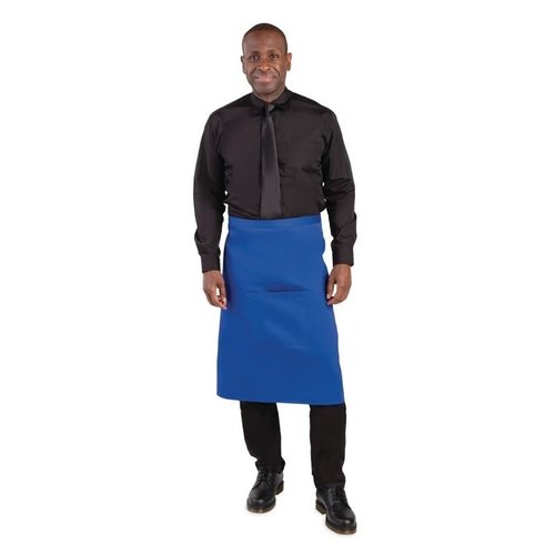 Whites Chefs Clothing Fartuch Regular niebieski