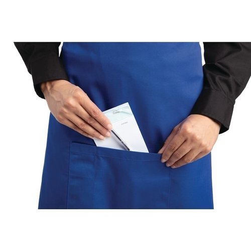 Whites Chefs Clothing Fartuch Regular niebieski