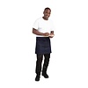 Whites Chefs Clothing Southside Waist Apron Denim Blue Tan Ties
