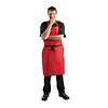 Whites Chefs Clothing Whites Bib Apron Red