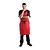 Whites Chefs Clothing Whites Bib Apron Red