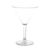 Kristallon Transparent Polycarbonate Martini Glass 300 ml (Pack of 12) Kristallon Transparent Polycarbonate Martini Glass 300 ml (Pack of 12)