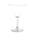 Kristallon Kieliszek z poliwęglanu do Martini 300 ml transparentny (12 szt.)