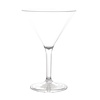 Kristallon Transparent Polycarbonate Martini Glass 300 ml (Pack of 12) Kristallon Transparent Polycarbonate Martini Glass 300 ml (Pack of 12)