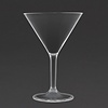 Kristallon Transparent Polycarbonate Martini Glass 300 ml (Pack of 12) Kristallon Transparent Polycarbonate Martini Glass 300 ml (Pack of 12)