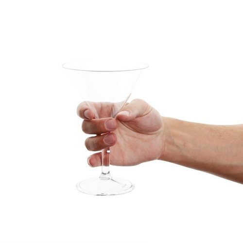 Kristallon Transparent Polycarbonate Martini Glass 300 ml (Pack of 12) Kristallon Transparent Polycarbonate Martini Glass 300 ml (Pack of 12)