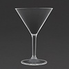 Kristallon Transparent Polycarbonate Martini Glass 300 ml (Pack of 12) Kristallon Transparent Polycarbonate Martini Glass 300 ml (Pack of 12)