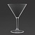 Kristallon Kieliszek z poliwęglanu do Martini 300 ml transparentny (12 szt.)
