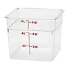 Cambro Polycarbonate Food Container, 5,7 L with Measuring Cup