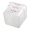 Cambro Polycarbonate Food Container, 5,7 L with Measuring Cup