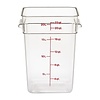 Cambro Polycarbonate Food Container, 20,8 L with Measuring Cup