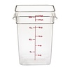 Cambro Polycarbonate Food Container, 20,8 L with Measuring Cup