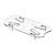 Cambro Polycarbonate 1/9 Gastronorm Pan Drain Shelf