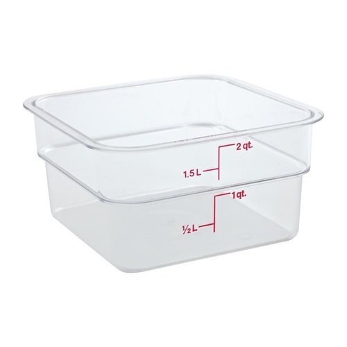 Cambro Polycarbonate Food Container, 1,9 L with Measuring Cup Cambro Polycarbonate Food Container, 1,9 L with Measuring Cup