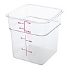 Cambro Polycarbonate Food Container, 3,8 L with Measuring Cup