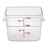 Cambro Polycarbonate Food Container, 11,4 L with Measuring Cup