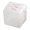 Cambro Polycarbonate Food Container, 11,4 L with Measuring Cup