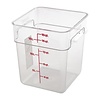 Cambro Polycarbonate Food Container, 17,2 L with Measuring Cup Cambro Polycarbonate Food Container, 17,2 L with Measuring Cup