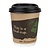 Fiesta Green Black Compostable Coffee Cup Lids 225 ml (Pack of 1000)
