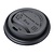Fiesta Green Black Compostable Coffee Cup Lids 225 ml (Pack of 1000)