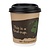 Fiesta Green Black Compostable Coffee Cup Lids 225 ml (Pack of 1000)