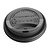 Fiesta Green Black Compostable Coffee Cup Lids 340 ml (Pack of 1000)