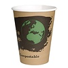 Fiesta Green Kompostowalny kubek z pojedyńczą ścianką 200 ml brązowy (1000 szt.)