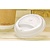 Vegware White Compostable Coffee Cup Lids 340 ml and 455 ml (Pack of 1000)