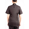 Chef Works Urban Chef Works Womens Springfield Zip Chefs Jacket Black XL