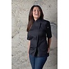 Chef Works Urban Chef Works Womens Springfield Zip Chefs Jacket Black XL