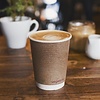 Vegware Kompostowalny kubek do kawy z podwójnymi sciankami 340 ml brązowy (500 szt.) Vegware Kompostowalny kubek do kawy z podwójnymi sciankami 340 ml brązowy (500 szt.)