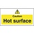 Vogue Caution Hot Surface Sign