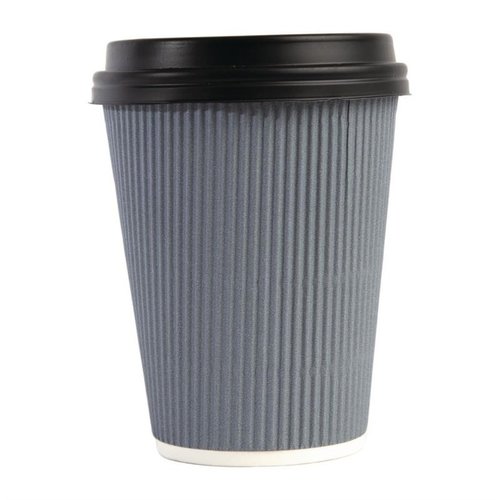 Fiesta Pokrywka do kubków Green 340 ml czarna (50 szt.)