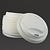 Vegware White Compostable Coffee Cup Lids 225 ml (Pack of 1000)