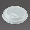 Vegware White Compostable Coffee Cup Lids 225 ml (Pack of 1000)