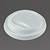 Vegware White Compostable Coffee Cup Lids 225 ml (Pack of 1000)