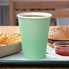 Fiesta Turquoise Single Wall Takeaway Coffee Cups 340 ml (Pack of 1000)