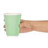 Fiesta Kubek do kawy karbowany 340 ml turkusowy (500 szt.)