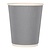 Fiesta Grey Disposable Coffee Cups Ripple Wall Charcoal 225 ml (Pack of 25)