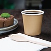 Fiesta Brown Disposable Espresso Cups Single Wall Kraft 112 ml (Pack of 1000)