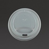 Vegware White Compostable Coffee Cup Lids 225 ml (Pack of 1000) Vegware White Compostable Coffee Cup Lids 225 ml (Pack of 1000)