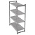 Cambro Stationary Vented 4 Shelving Units 1830 x 1530 x 460mm