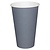 Fiesta Grey Single Wall Takeaway Coffee Cups Charcoal 225 ml (Pack of 1000)